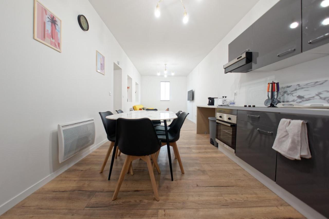 Le Perpinb - 6 Personnes - Bureau & Wifi Apartman Perpignan Kültér fotó